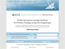 Tablet Screenshot of konwertery.com